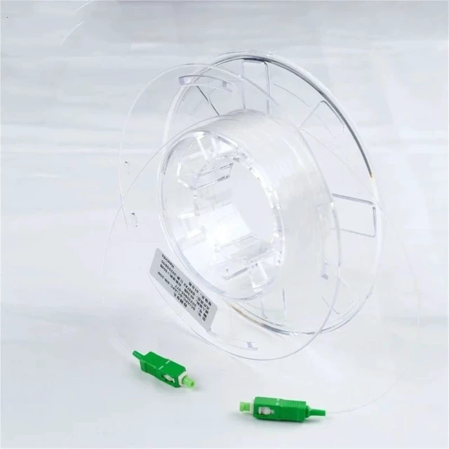 Alt view image 4 of 5 - Transparent Fiber Optic Patch Cord Reel G657A2 50-100m(Ask us-Customized)
