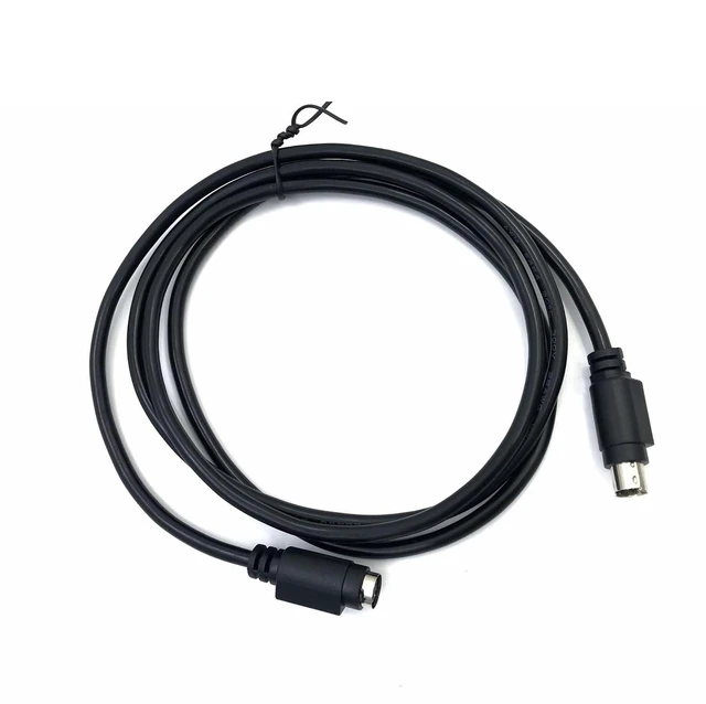 Alt view image 2 of 3 - MD8 Mini Din 8 Mini din 8 pin Male to Female 1.5M Cable Beige 3M 1m 2m Cable Socket conventer Application