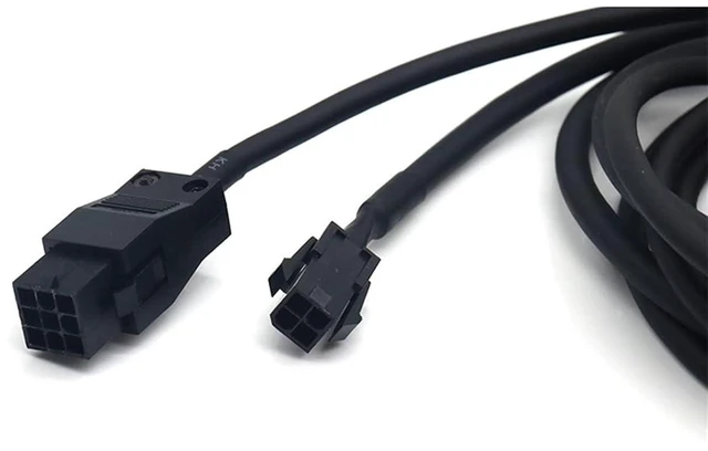 Alt view image 3 of 3 - Low Power Servo Motor Encoder Cable ASD-B2EN0003 ASD-B2EN0005 Power Cable ASD-B2PW0003 ASD-B2PW0005 for B2 Series(Power Cable,10M)