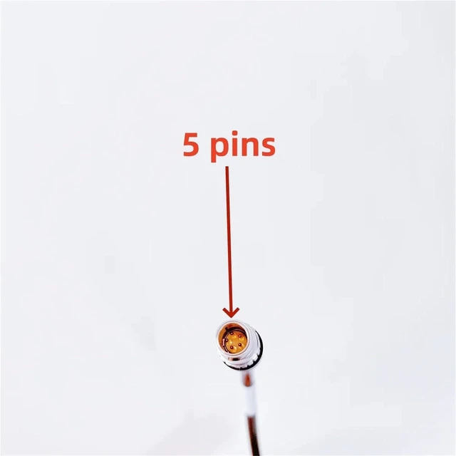 Alt view image 3 of 6 - GEV102 Spring Cable GEV102 563625 Data Cable for Total Station or Digital Theodolite, Coiled Type