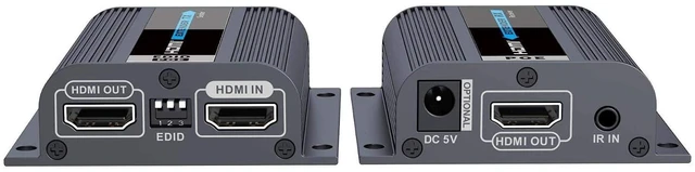 Main image of PremiumCord HDMI Extender to 50m Distance via Cat6/6a/7 Patch Cable, EDID Settings, Local HDMI Output, Full HD 1080p Video Resolution