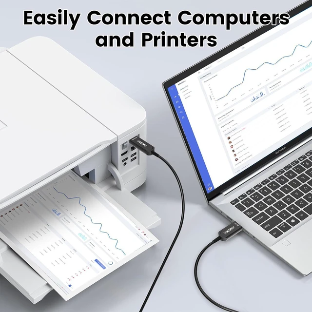 Alt view image 5 of 7 - Fiber Optic USB 3.2 Extension Cable 33FT, 10Gbps Type A Male to Female Ultra Long Distance Extender for Business Solutions,Video Conference,Webcam,3D Scanning,Machine Vision,Card Reader,Hard Drive