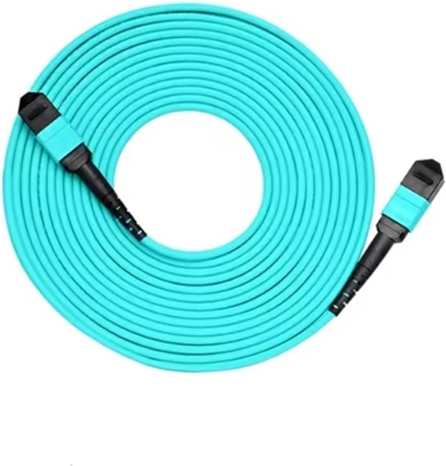Main image of MPO-MPO OM3 Fiber Patch Cord, 12-core, A/B Type, 3-m/15m(10m,12C Female-Female B)