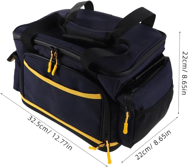 Alt view image 2 of 7 - HEMOTON Waterproof Electronics Organizer Travel Case, 600d Oxford Cloth, Large Capacity, Portable Handle