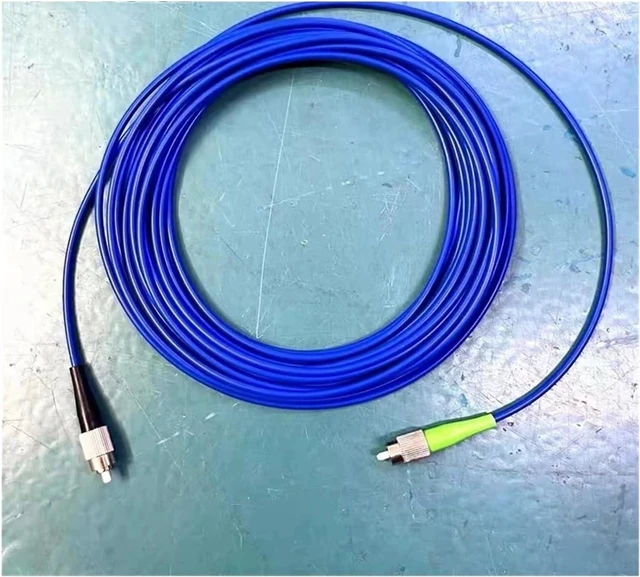 Alt view image 4 of 6 - 1-300M SC/A-LC/A Armored Patchcord FC/A LC SC Waterproof SM Single Core Blue Indoor Outdoor Fiber Optic Jumper 1C(25m 2pcs,SCA-LCA)