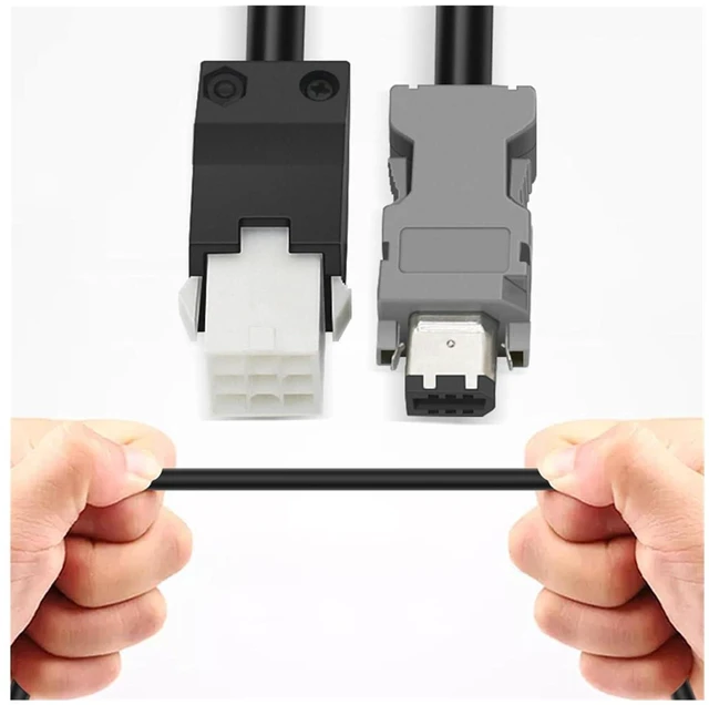 Alt view image 3 of 4 - 5-core Shielded Encoder Cable Suitable for A4 Servo Motor Drivers and Encoders(5M)