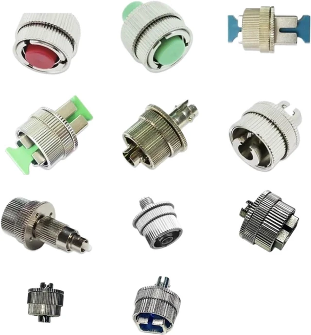 Alt view image 2 of 6 - 1pc FC Adjustable Attenuator FM FCA SC LC ST Female-Male SMA FC-SC FC-ST SC-ST 0-30dB Optical Fiber Attenuation(LC 0-15dB)