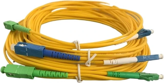 Main image of Fiber Jumper SC-LC LCA-SC LC-SCA SCA-LCA SM 1m 2m 30mm 5m 7m 10m 30m 50m Optical Fiber Patch Cord Singlemode(40m 1pc,SC-LC)