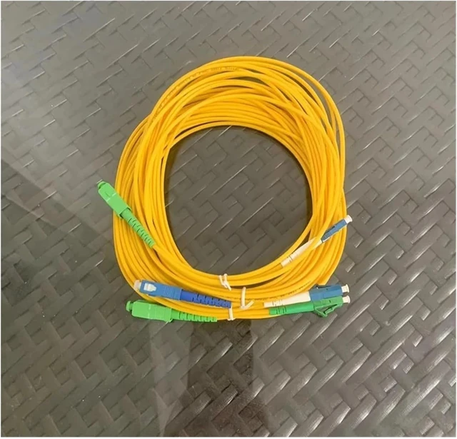 Alt view image 3 of 6 - Fiber Jumper SC-LC LCA-SC LC-SCA SCA-LCA SM 1m 2m 30mm 5m 7m 10m 30m 50m Optical Fiber Patch Cord Singlemode(40m 1pc,SC-LC)