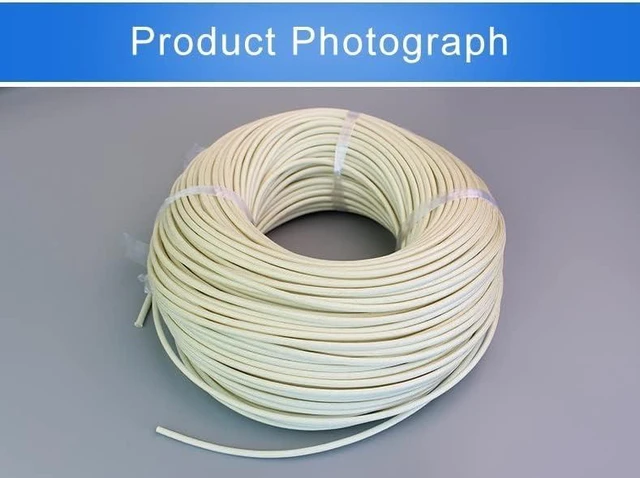Alt view image 3 of 6 - Cable Tidy Sleeve,Cable Management,10M 1mm to 30mm High Temperature Braided Soft Chemical Fiber Tubing Insulation Cable Sleeving Fiberglass Tube(2mm)