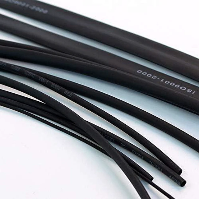Alt view image 3 of 6 - Cable Tidy Sleeve,Cable Management,5 Meter Black 3mm to 20mm Heat Shrink Tube Heatshrink Tubing Wire Sleeving Wrap Kits(18mm)
