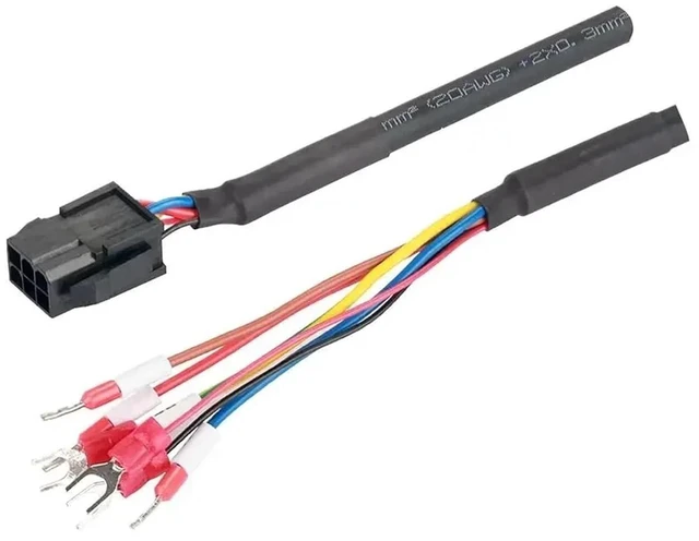 Alt view image 3 of 3 - Suitable for Ervo Motor Power Cable ACS3-CAPW2103 A3 Small Power Brake Motor Cable