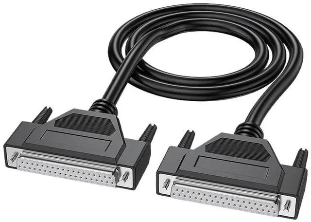 Main image of Pure Copper DB37 Extension Cable Male to Male to Female 37-pin Cable Parallel Port Cable Serial Computer Printer Data Cable(5M,Female to Female)