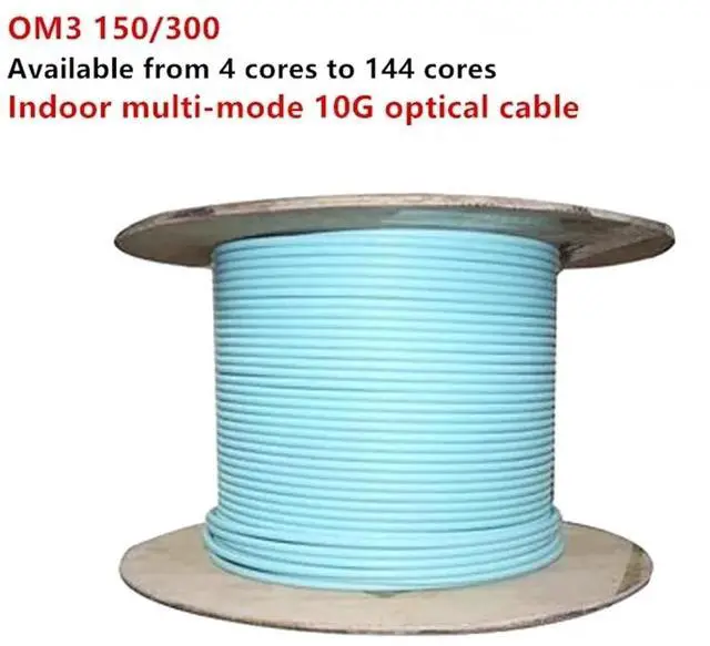 Alt view image 2 of 4 - OM3 Multimode Indoor Optical Cable, 6-core 8-core 48 Core 24 Core 144 Core, Single Tube, Bundle, Multimode Fiber Optic Cable(Customized Length)