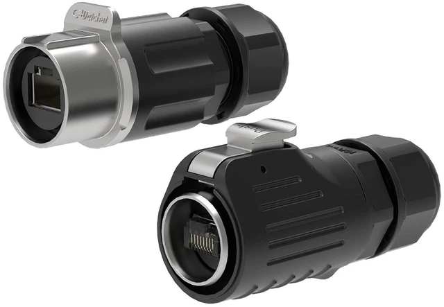 Main image of ZUZONG Cat7 RJ45 Waterproof Connector IP68 RJ45 Industrial Connector RJ45 Aviation Plugs Sockets Cat7 10Gbps Signal Connector for Home, Industrial Connection/LED/Stage/Lighting/Network