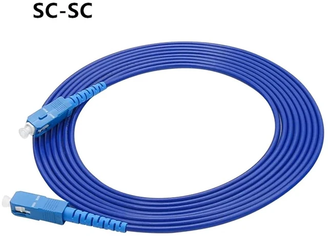Alt view image 3 of 4 - Armored Optical Fiber Cable,FTTH, SC,LC,FC,Single Mode,1 Core,2 Cores,Simplex,Duplex,Fiber Optic Material,60m,70m,80m,100m,120m(SC 2-core 70m)