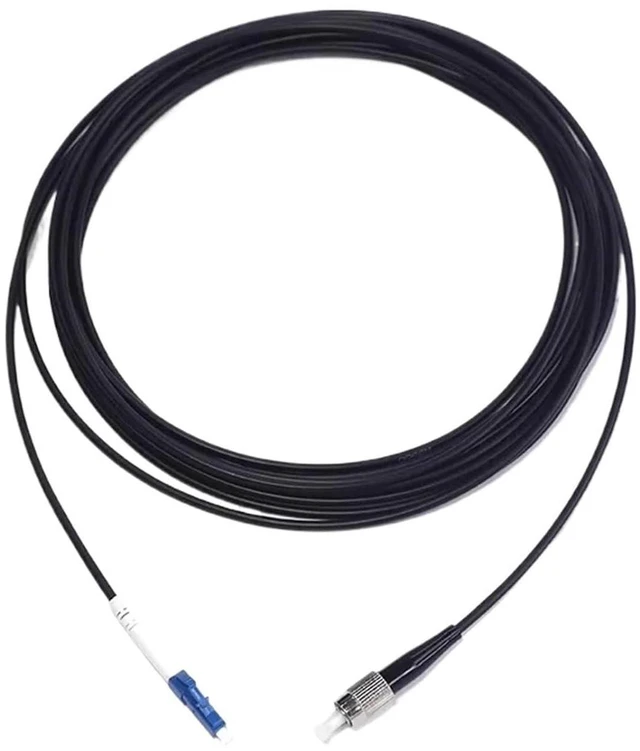 Main image of Outdoor TPU Field Armored Fiber, Jumper, Single-Mode Single core,Soft, LC to SC-FC-ST,30M to 80M(SC-SC 50m)