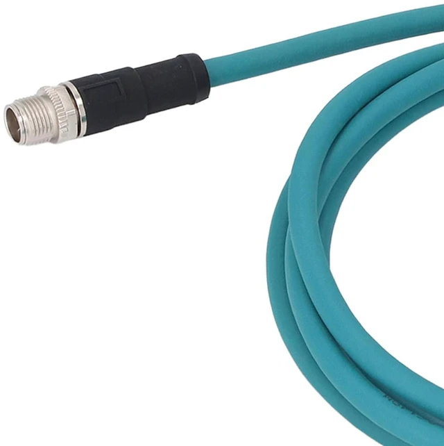 Alt view image 5 of 7 - M12 Ethernet Cable CAT6A Ethernet Cable 8 Pin X Coded RJ45 Industrial 10GBPS Data Transmission for Routers Computers Switches Industrial Cameras