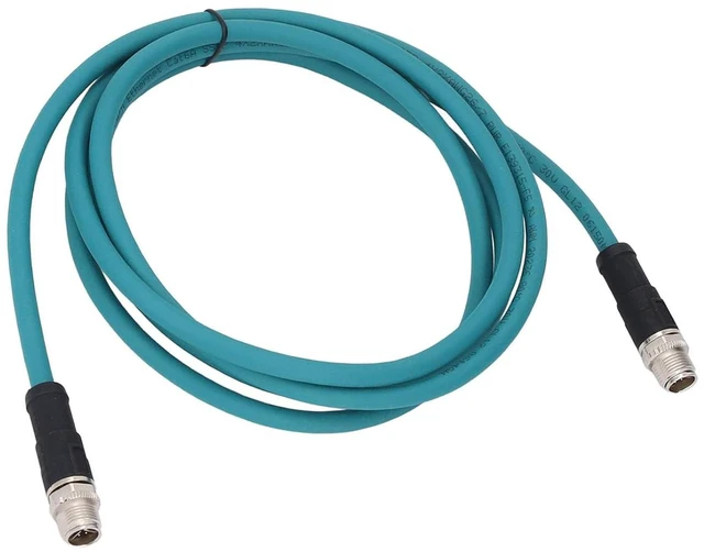 Alt view image 7 of 7 - M12 Ethernet Cable CAT6A Ethernet Cable 8 Pin X Coded RJ45 Industrial 10GBPS Data Transmission for Routers Computers Switches Industrial Cameras