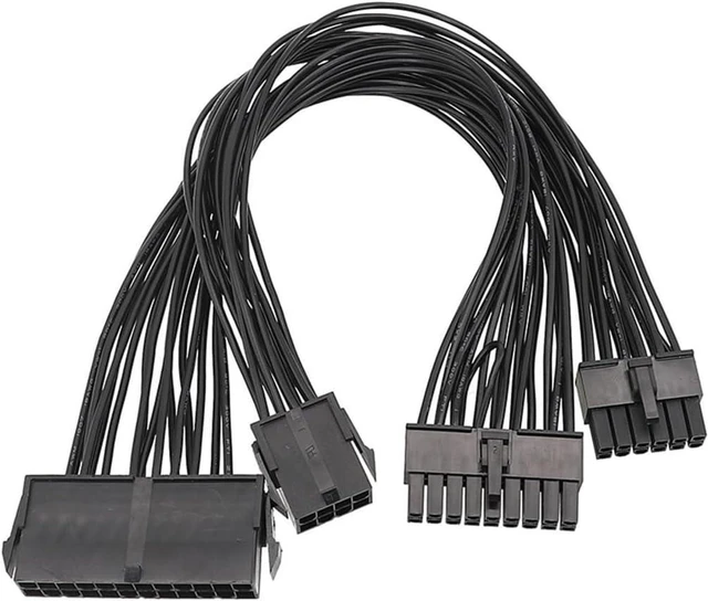 Main image of Adapter Supply Cable Replacement For Z440 Z640 Server 24Pin To 18pin 8pin To 12pin