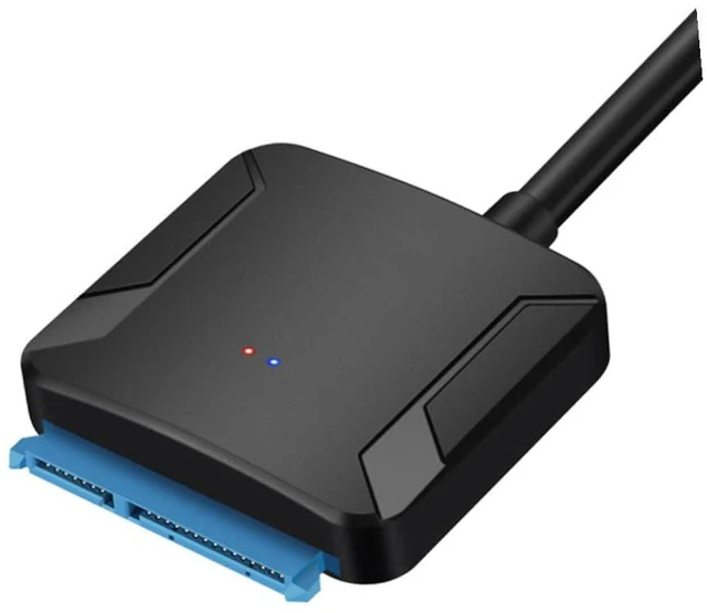Alt view image 3 of 7 - USB to External Hard Drive Adapter Cable Fast Data Transfer Converter for Ssd and Portable and Lightweight for Access Black