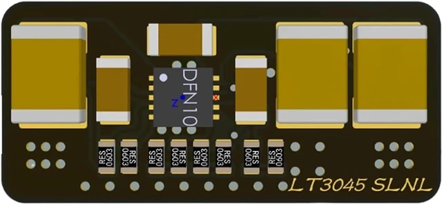 Alt view image 3 of 7 - Auditory Steps Down Voltages Regulator Module LT3045 Chip Low Noise Module With Customizable Voltages