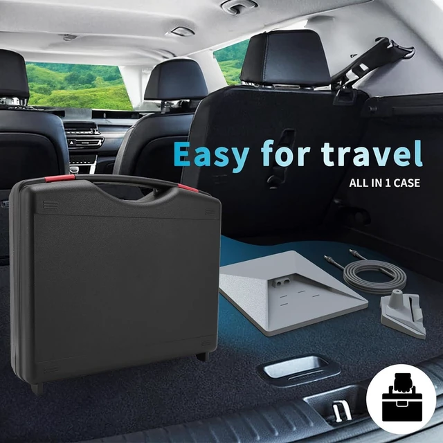 Alt view image 2 of 7 - Case Mini, Protective Hard Storage Bag for Mini Dish and All Accessories, Water Proof Storage Box Outdoor Travel Bag, Mini Internet Kit Carrying Case