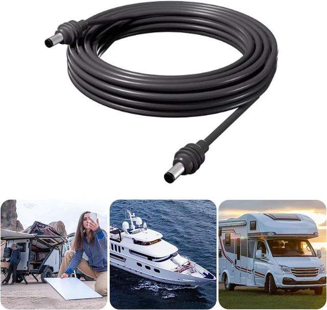 Alt view image 2 of 7 - DC to DC Power Cable Cord, 75FT Satellite DC Power Cable 20AWG Water Resistant Plug and Play for Indoor Outdoor Use