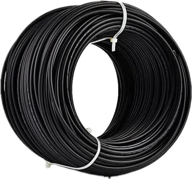 Alt view image 4 of 5 - Solar pv Cable Panel Wire Photovoltaic Cable 2.5mm2 4mm2 6mm2 Solar Power Cable Wire/TUV Cable for PV Panels Connection Red Black XLPE Jacket(Red,15M_AWG13-2.5MM2)