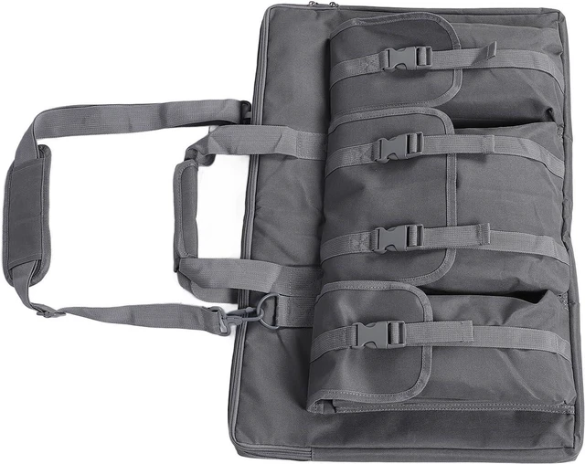 Alt view image 2 of 7 - Satellite Carry Bag, Large Bag, Portable Satellite Travel Bag Canvas for Gen 3 Adapter Cable, Mounting Kit