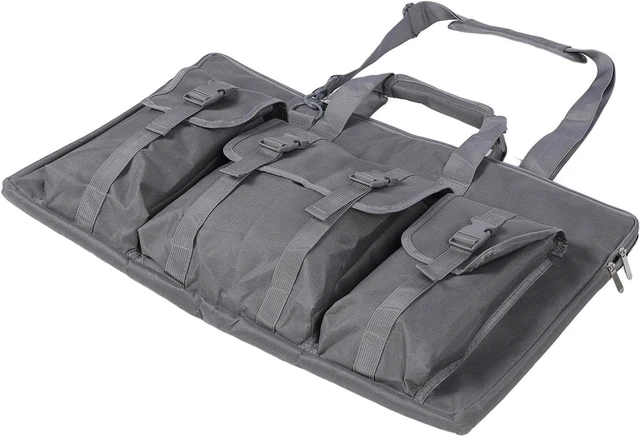 Alt view image 6 of 7 - Satellite Carry Bag, Large Bag, Portable Satellite Travel Bag Canvas for Gen 3 Adapter Cable, Mounting Kit