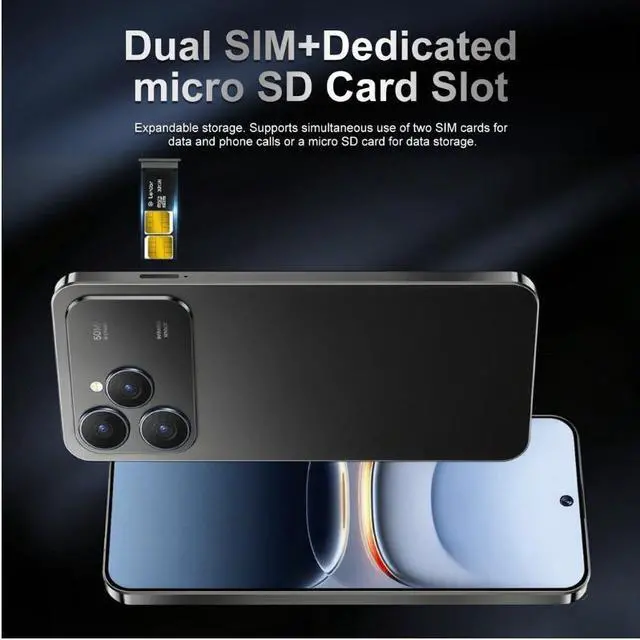 Alt view image 7 of 7 - 2026 Cross-border Smart Phone S40 Pro 6.6-inch 3+16GB Android Export Factory Phone