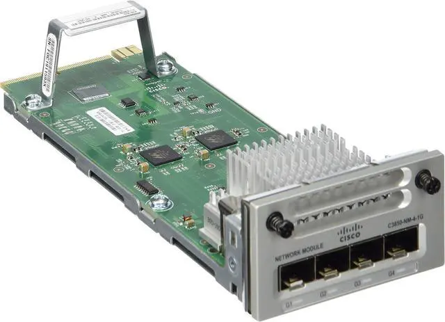 Main image of C3850-NM-4-1G 4-Port 1GB SFP Network Module for 3850 Series (Renewed)