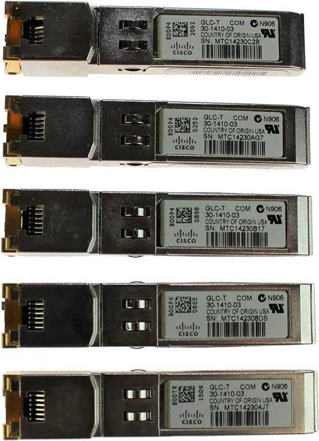 Main image of GLC-T 1000BASE-T SFP+ Transceiver Module (Renewed)