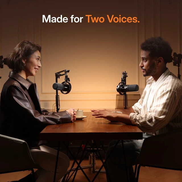 Alt view image 6 of 7 - MAONO PD200W Hybrid Wireless Podcast Microphone for PC, Dynamic XLR USB Mic,Boom Arm Mic Kit with Software, Noise Cancellation, for Vocal Recording, Streaming, Content Creation, Home Studio, Voiceover