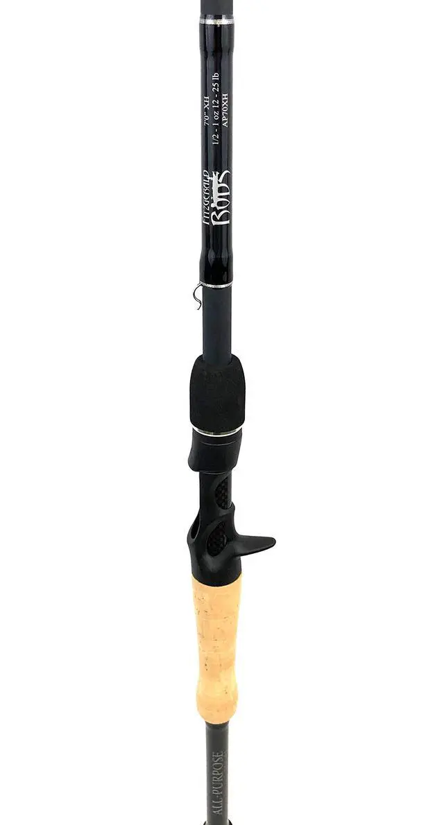 Alt view image 3 of 7 - All Purpose Series - 7'0" - 7'6" - Casting Graphite Rod - Designed for Bass Fishing and Inshore Fishing