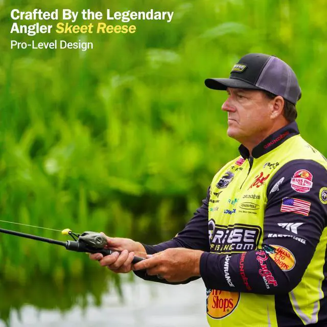 Alt view image 6 of 6 - Next 2 Freshwater Bass Fishing Rod, Spinning, Carbon Fiber | Fishing Pole For FFS, Drop Shot, Ned Rig, Neko & Wacky Rig, 5-16 lb, 1/20-3/4 oz, Carbon Fiber Grips, Sea Guide XO Guides