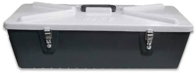 Main image of Special Mate 5 Fishing Lure Box - Body Bait Storage for 128 Lures - Grey/ White - Durable Hard Plastic With Metal Latches - #5128