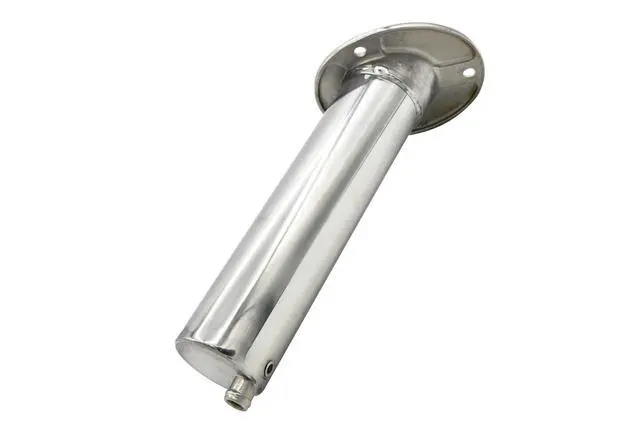 Alt view image 7 of 7 - 316 Stainless Steel Cast Heavy Duty 15°, 30°, 90° Angled Flush Mount Rod Holder with Drain, Boat Rod Holders, Pontoon Rod Holder, Fish Rod Holder, Cannon Rod Holders, Fishing