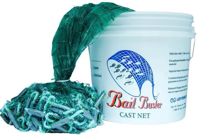 Main image of Mullet cast net-10 ft 1-1/4" sq mesh