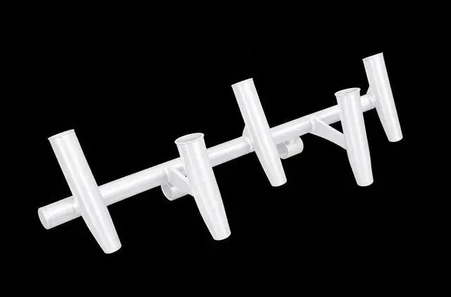 Main image of Krypt 5 Rod Holder Premium Rocket Launcher for Fishing Rod Storage | Easy T-Top & Hardtop Mounting | Marine-Grade Aluminum