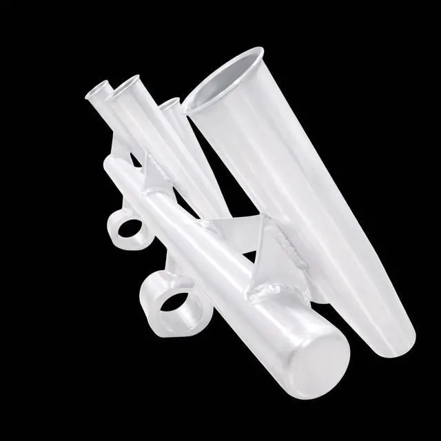 Alt view image 3 of 6 - Krypt 5 Rod Holder Premium Rocket Launcher for Fishing Rod Storage | Easy T-Top & Hardtop Mounting | Marine-Grade Aluminum