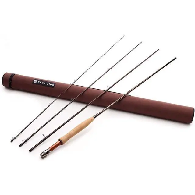Main image of Classic Trout Freshwater Fly Fishing Rod - Moderate Action 4-Piece Fly Rod - Case Included