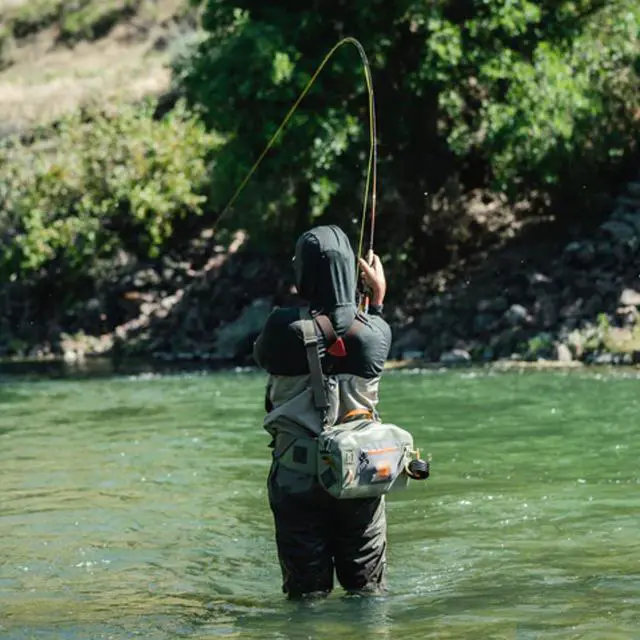 Alt view image 5 of 7 - Classic Trout Freshwater Fly Fishing Rod - Moderate Action 4-Piece Fly Rod - Case Included