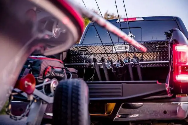 Alt view image 4 of 5 - Inshore Rod Holder for Truck Bed (5 Rod Holder)