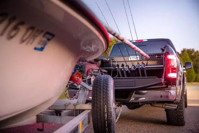 Alt view image 4 of 7 - Inshore Rod Holder for Truck Bed (4 Rod Holder)