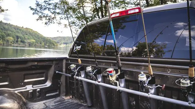 Alt view image 6 of 7 - Inshore Rod Holder for Truck Bed (4 Rod Holder)