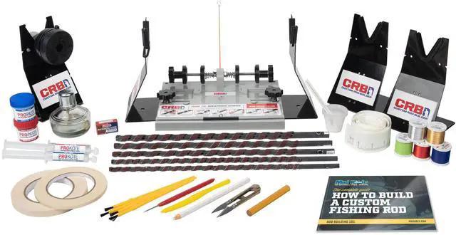 Main image of Custom Rod Building Starter Supply Kit FSB-2 - Complete Tool & Supply Kit for DIY Fishing Rod Building & Repairs