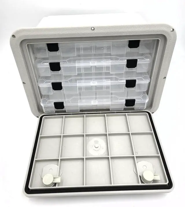 Main image of Tackle Center w/4 Large Trays 13" x 17" x 11" (Depth) DPTC1317 (Made in USA)
