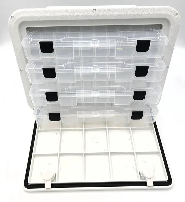 Main image of Tackle Center w/4 Large Trays 13" x 17" x 11" (Depth) DPTC1317 (Made in USA)